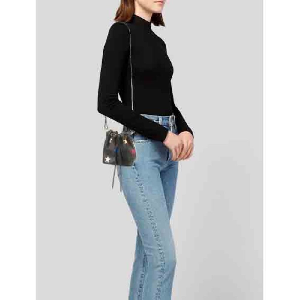 SOLD Saint Laurent Star Mini Bucket Bag - Picture 2 of 7
